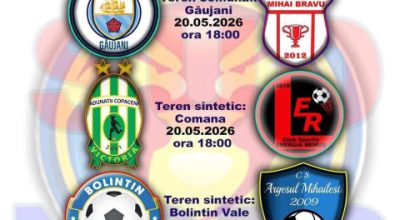 Primele semifinaliste ale Cupei României Giurgiu au fost stabilite