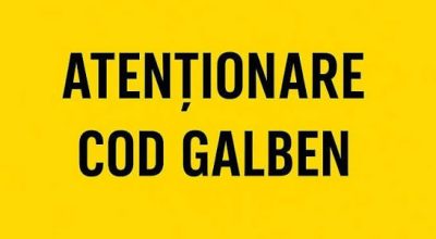 Mai multe comune din Giurgiu, sub cod galben de instabilitate atmosferică